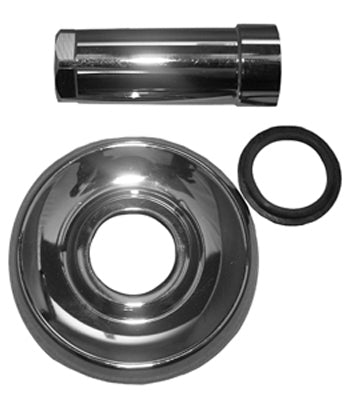 Lasco Delta/Delex 2 Handle Tube & Escutcheon Combination Kit, Chrome