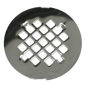 Lasco 03-1355 Snap In Shower Drain Grate 4-1/4", Chrome