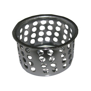Lasco 03-1313 Universal Fit Sink Cup Strainer 1", Stainless Steel