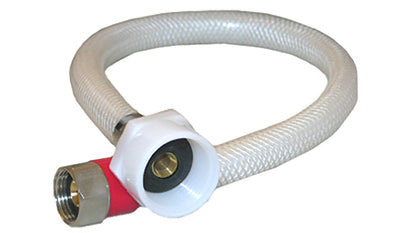 Lasco 10-2767 Flexible Poly Toilet Connector, 1/2" x 7/8" x 16"