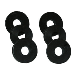 Lasco 02-1101 Neoprene Flat Faucet Washer 00, 6-Pack