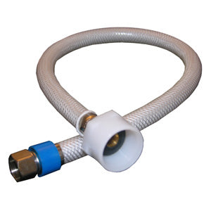 Lasco 10-2613 Flexible Poly Toilet Connector, 3/8" x 7/8" x 12"