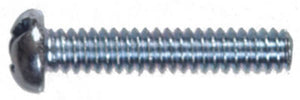 Hillman 90212 Round Head Machine Screw, 8-32 x 3", 100 Pack