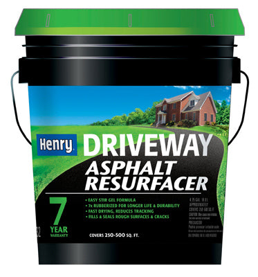 Henry Company HE532410 Do-It-Yourself Driveway Asphalt Resurfacer, 5 Gallon
