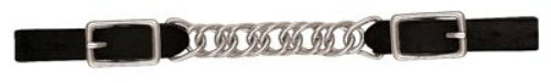 Weaver 35-1390-BK Brahma Webb® Fat Link Chain Curb Strap, Black, 4-1/2"