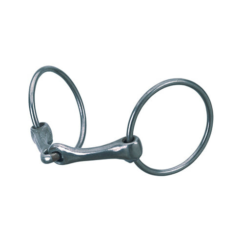 Weaver CA-2281 Malleable Iron Ring Snaffle Bit, 3"