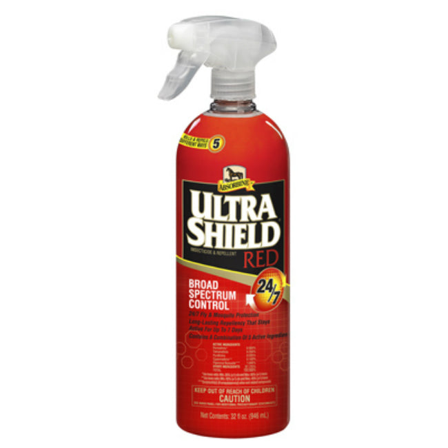 Absorbine® 429253 UltraShield® Red Insecticide & Repellent Horse Spray, 32 Oz