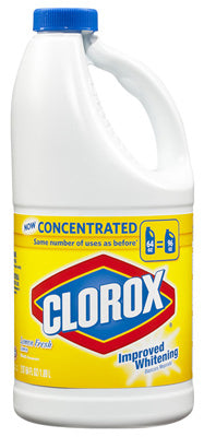 Clorox® 30779 Concentrated Liquid Bleach, 64 Oz, Lemon Scent