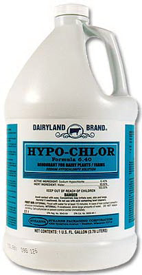 Dairyland Hypo-Chlor Formula 6.40 Sanitizer, 1 Gallon