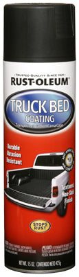 Rust-Oleum® 248914 Automotive Truck Bed Coating Spray, 15 Oz, Black