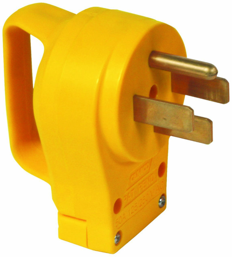 Camco 55255 Power Grip Replacement Power Cord Plug, 50A