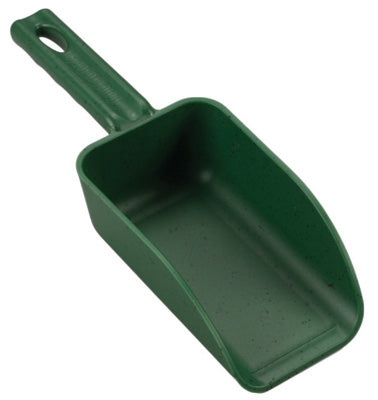Poly Pro Heavy Duty All Purpose Polypropylene Hand Scoop 2 Cup, Green