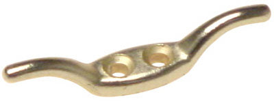 Campbell® T7655404 Rope Cleat, 2-1/2", Brass Plated