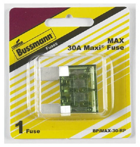 Cooper Bussmann BP-MAX-30-RP Maxi Blade Fuse, 30 Amp