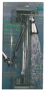 Whedon SRW2C Elephant Hi-Lo Pan Shower Head, Solid Brass & Chrome Plated