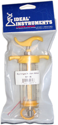 Neogen 9816 Ideal Reusable Nylon Syringe, 50 cc