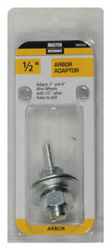 Master Mechanic 160522 Arbor Adaptor, 1/2"