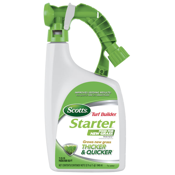 Scotts® 23100 Turf Builder® Starter® Food for New Grass Ready-Spray®, 1 Qt