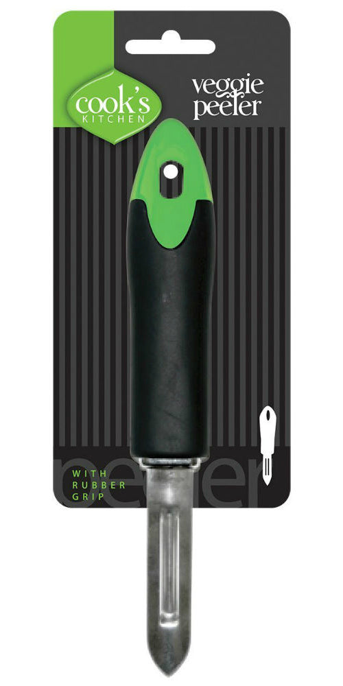 Cook's Kitchen 8201 Veggie Peeler with Rubber Grip