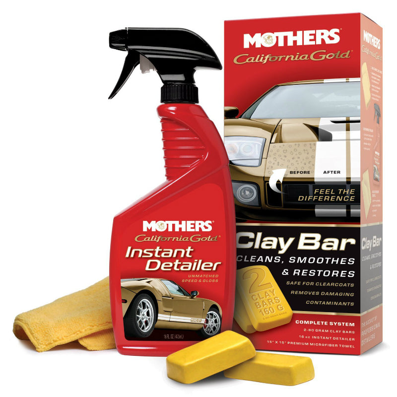 Mothers® 07240 California Gold® Clay Bar System Auto Polish