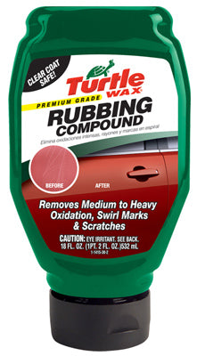 Turtle Wax T415 Premium Rubbing Compound, 18 oz