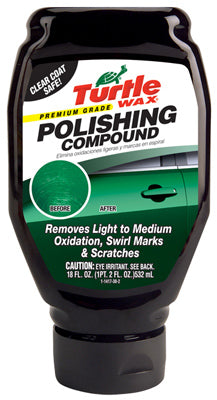 Turtle Wax T417 Premium Polishing Compound, 18 oz