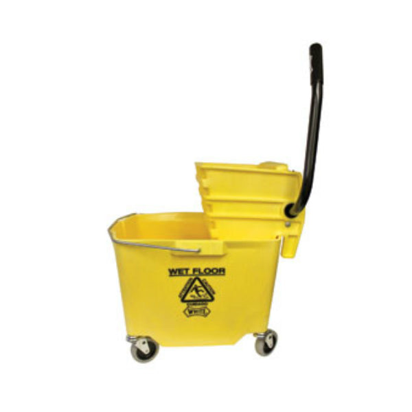 Impact 6Y/2635-3Y Plastic Sidepress Squeeze Wringer & Bucket Combo, 35 Qt