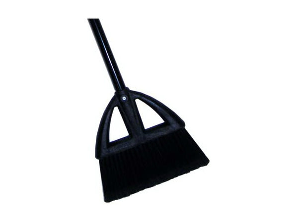 Quickie® 734 Poly Lobby Broom with Steel Handle, 31"