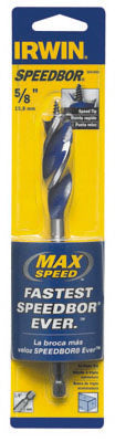 Irwin Tools 3041002 Speedbor® Max Speed Standard Length Drill Bit, 5/8" x 6"