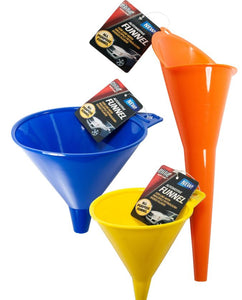 Elite Auto Care™ 9698 All-Purpose Funnel, Assorted