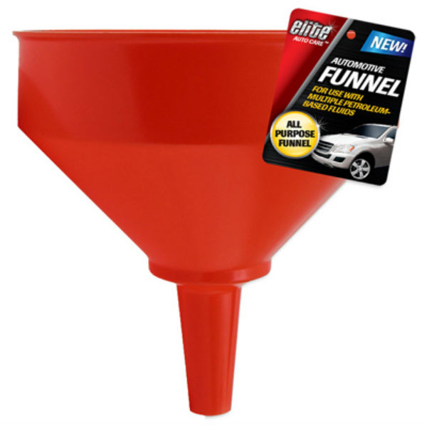 Elite Auto Care™ 9698 All-Purpose Funnel, Assorted