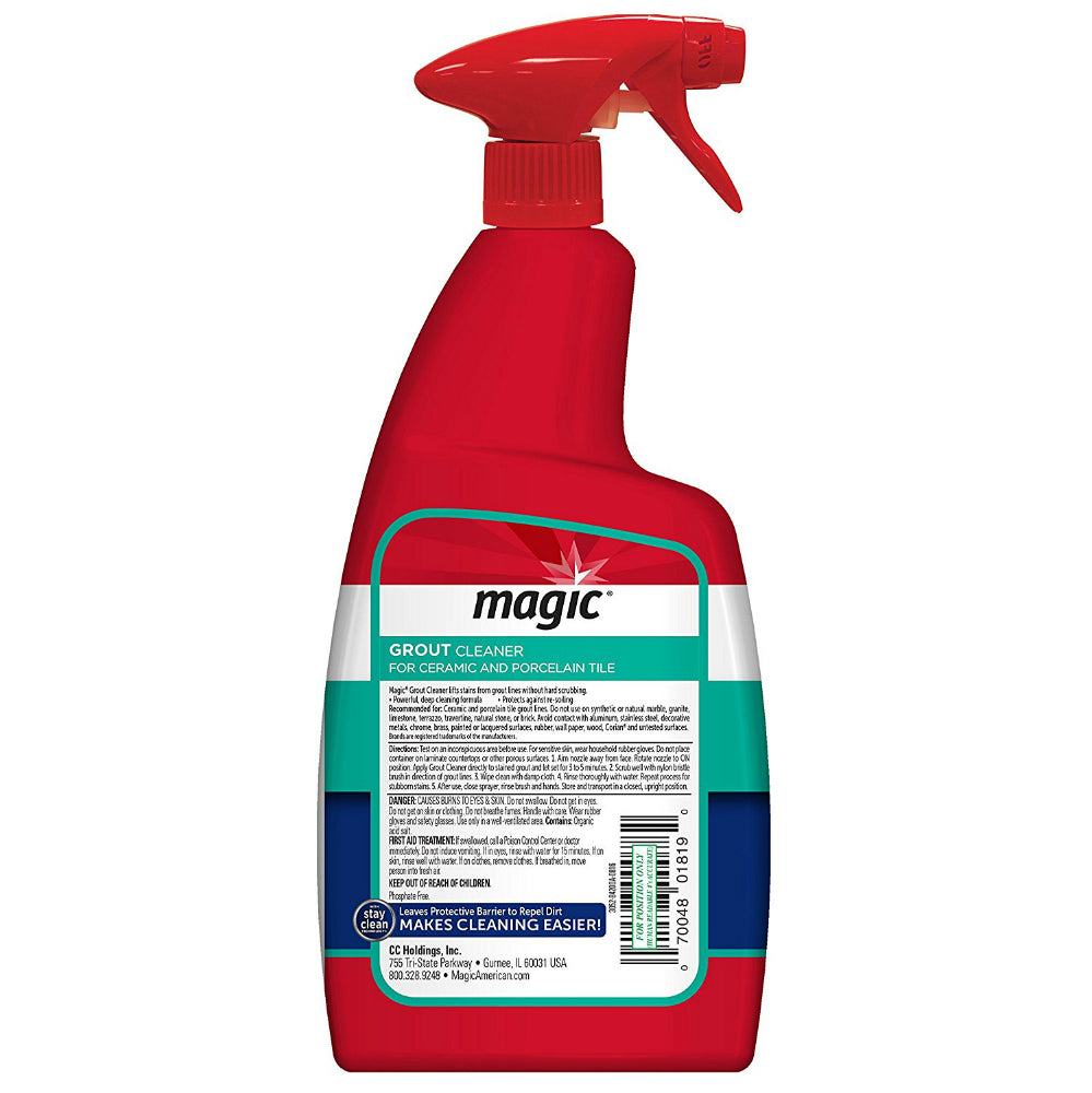 Magic Grout Cleaner for Ceramic and Porcelain Tile - 30 fl oz bottle