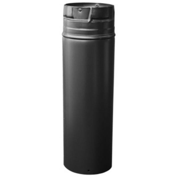 DuraVent® 6DBK-24 DuraBlack Single Wall Stove Pipe, 6"D x 24"L, Painted Black