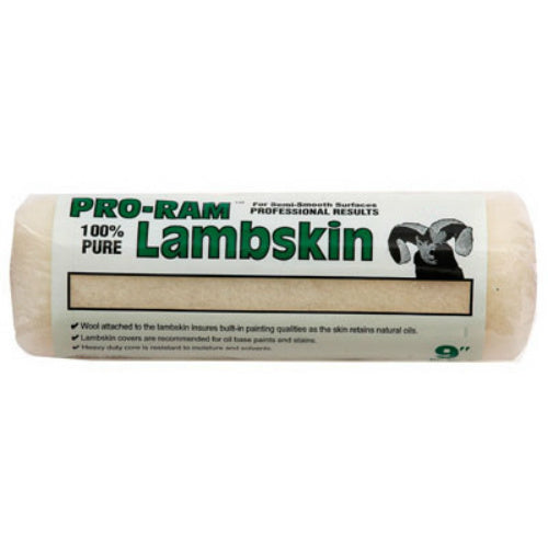 Linzer RC705 Pro-Ram™ Lambskin Paint Roller Cover, 9" x 3/4" Nap