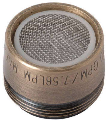 BrassCraft SF0052X Dual Thread Faucet Aerator, 15/16", Antique Brass