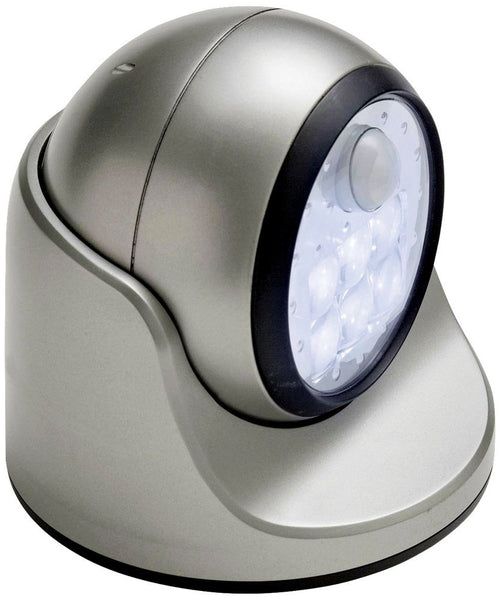 Fulcrum 20031-101 Light It!™ Wireless Motion-Activated 6-LED Porch Light, Silver