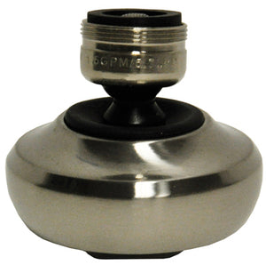 Danco 9D000010502 Premium Swivel Sprayrator Dual Thread, Brushed Nickel