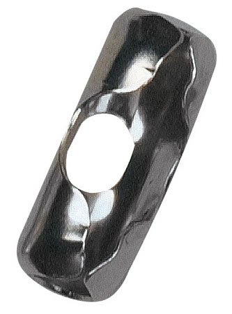 Hy-Ko KB204 Brass Ball Chain Coupling, #10, Nickel Plated, 100-Pack
