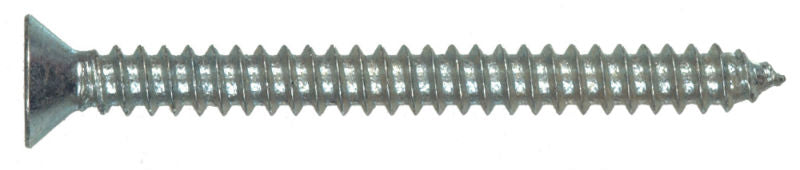 Hillman 80241 Flat-Head Phillips Sheet Metal Screws, 14 x 2", 100-Pack