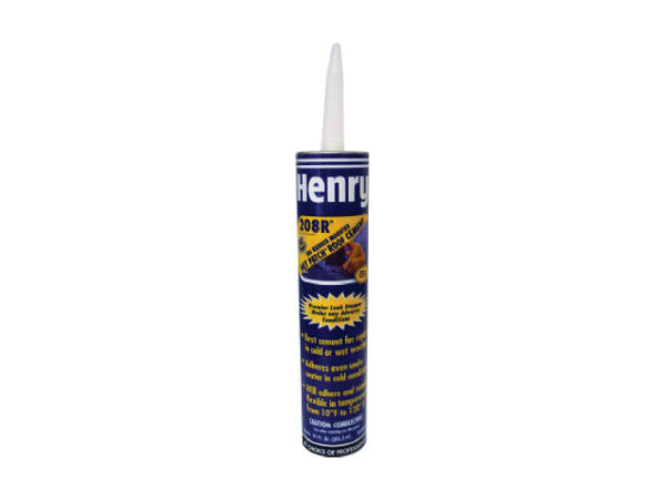 Henry HE208R004 Rubberized Wet Patch Roof Leak Repair, 11 Oz.
