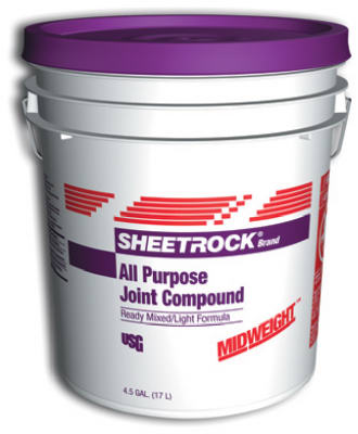 Usg 380417 Pail All Purpose Joint Compound, 4.5 Gallon