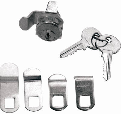Slide-Co S-4140C Tumbler Mail Box Lock Assortment, 5 Cam, 5 Pin