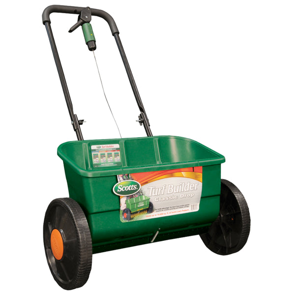 Scotts 76565 Turf Builder® Classic Drop Spreader, 10000 Sq Ft Coverage