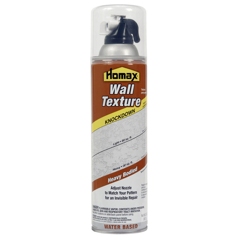 Homax® 4065-06 Knockdown Aerosol Wall Texture, Water-Based, 20 Oz