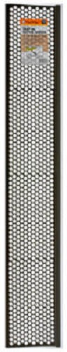 Frost King G636BR Vinyl Snap In Gutter Screen, 6-5/8" x 3', Brown
