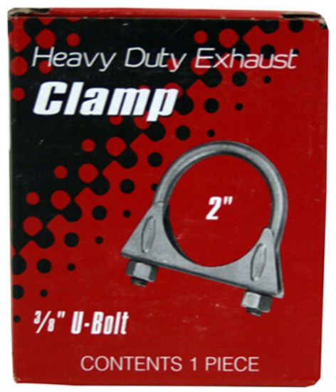 Warren Distribution NIC00024 Heavy Duty Muffler Clamp, 2"