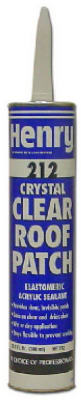 Henry® Company HE212202 All Purpose Crystal Clear Roof Patch Sealant, 10.1 Oz