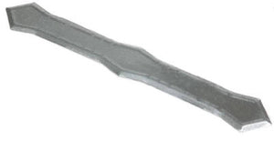 Amerimax 33229 Galvanized Steel Downspout Band, White