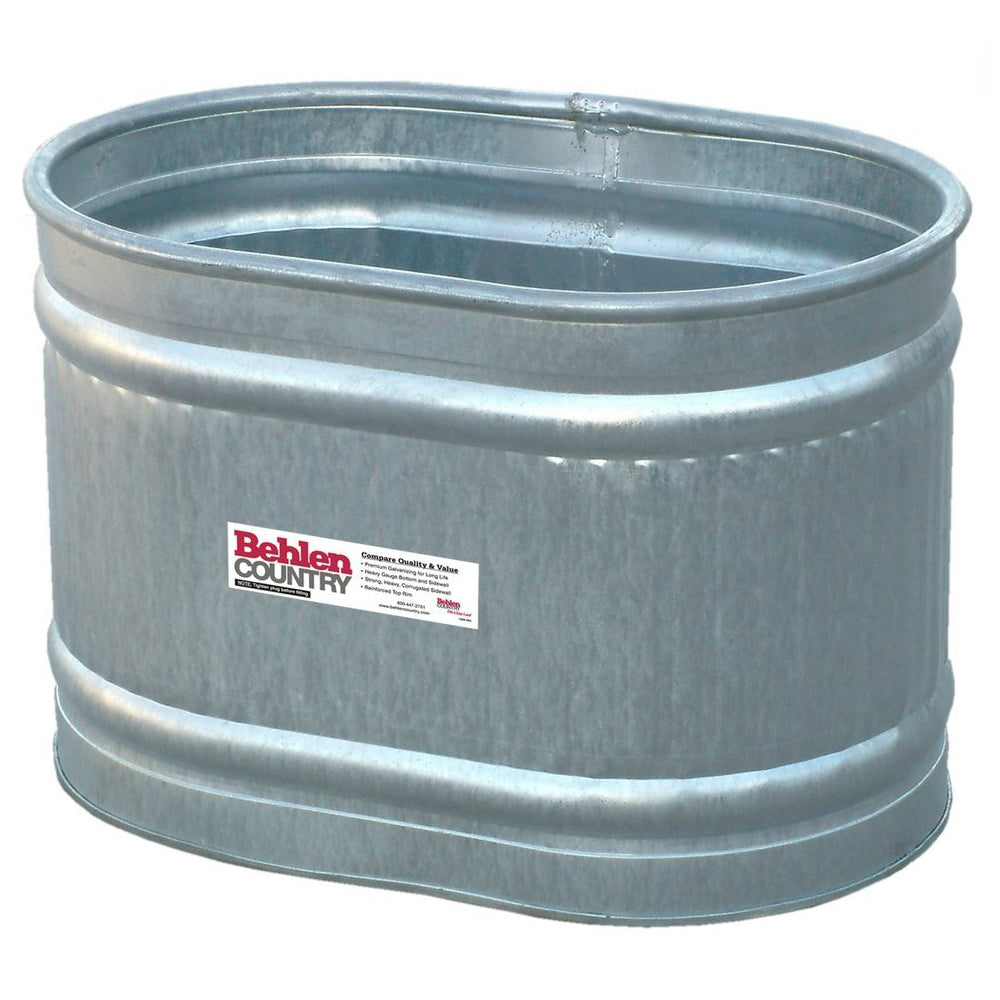 Behlen® Country 50130018 Round End Stock Tank, #RE223, 71 Gallon, 2' x 2' x 3'