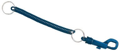 Hy-Ko KC153 Coiled Key Ring with Plastic Snap
